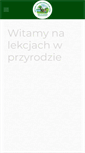 Mobile Screenshot of lekcjewprzyrodzie.pl