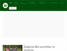 Tablet Screenshot of lekcjewprzyrodzie.pl